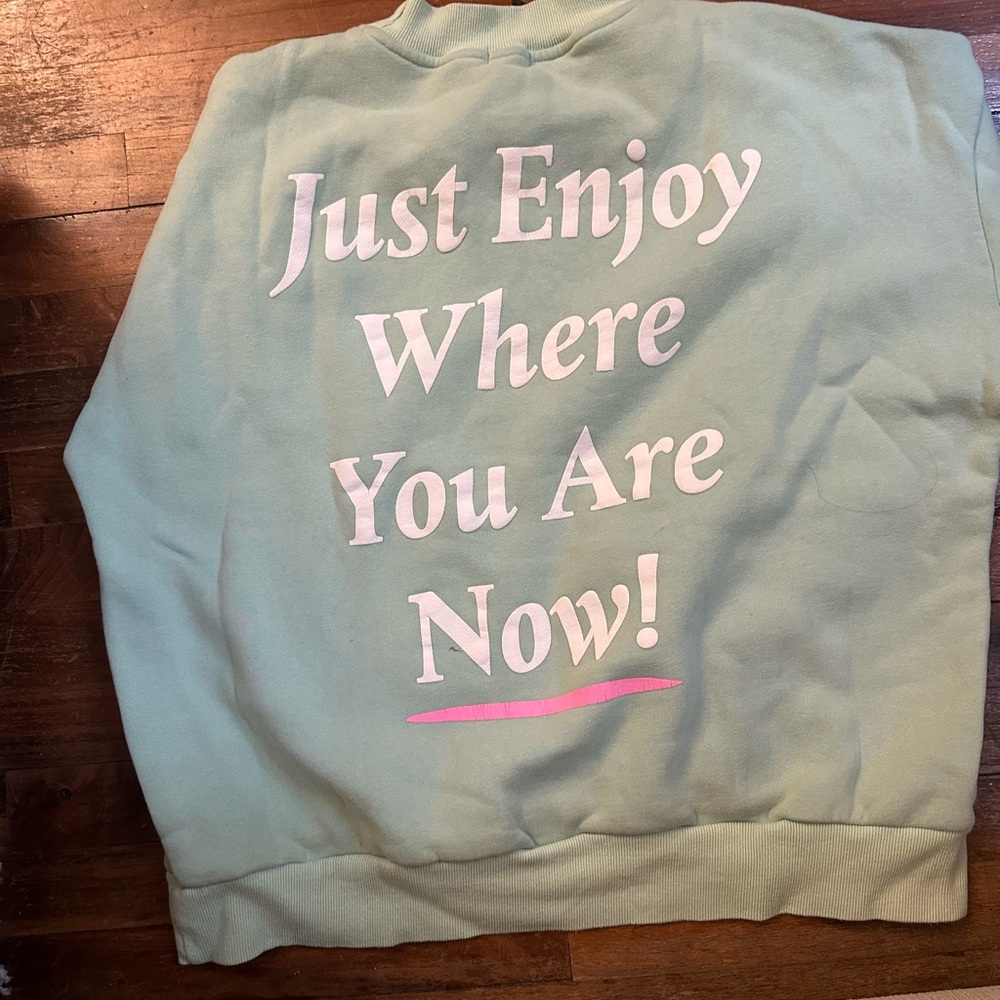 Mint Green Crew Neck, Oversized